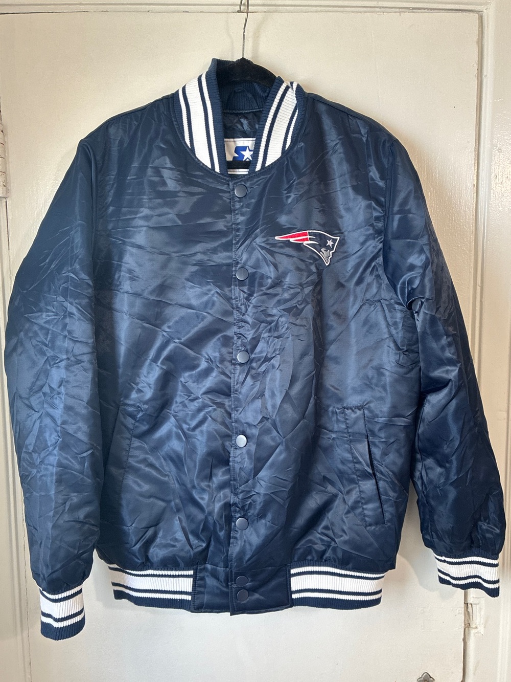 Starter New England Patriots Bomber Jacket Medium